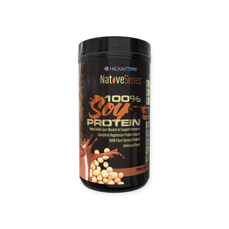 PROTEINA 100% SOY PROTEIN 2LBS 25 SV CHOCOLATE - HEXACORE-0