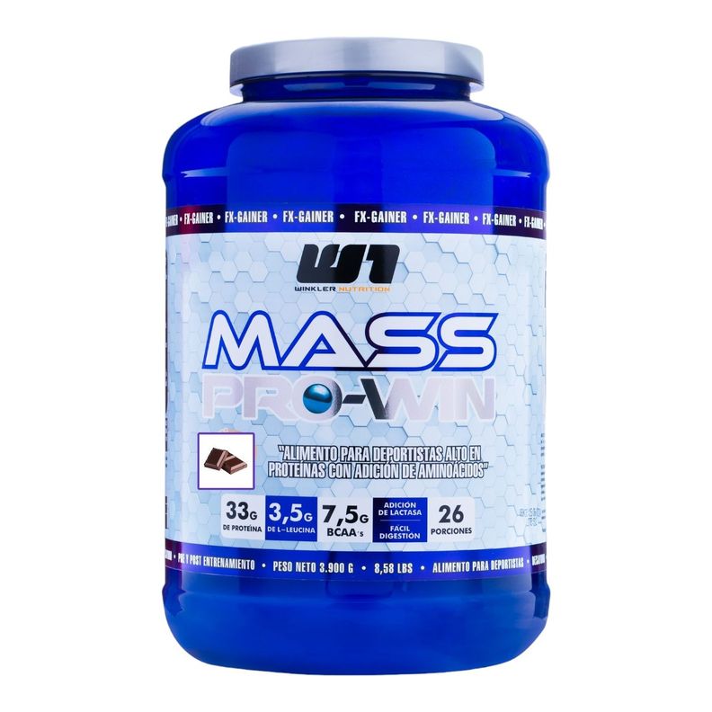 Ganador de peso Mass Pro Win Chocolate 3,9 kgs - 26sv -Winkler N.-0