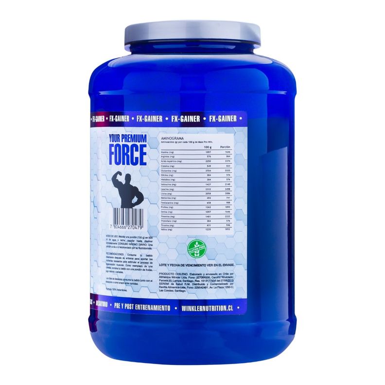 Ganador de peso Mass Pro Win Chocolate 3,9 kgs - 26sv -Winkler N.-2