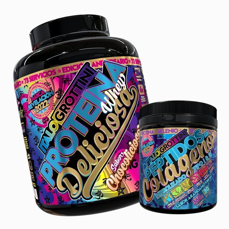 Proteina Whey Deliciosa Chocolicioso + Colageno 360gr-0