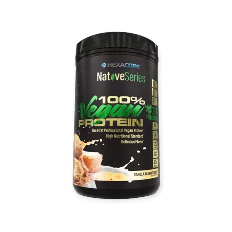 PROTEINA 100% VEGAN PROTEIN 25 SV 2LBS VAINILLA - HEXACORE-0