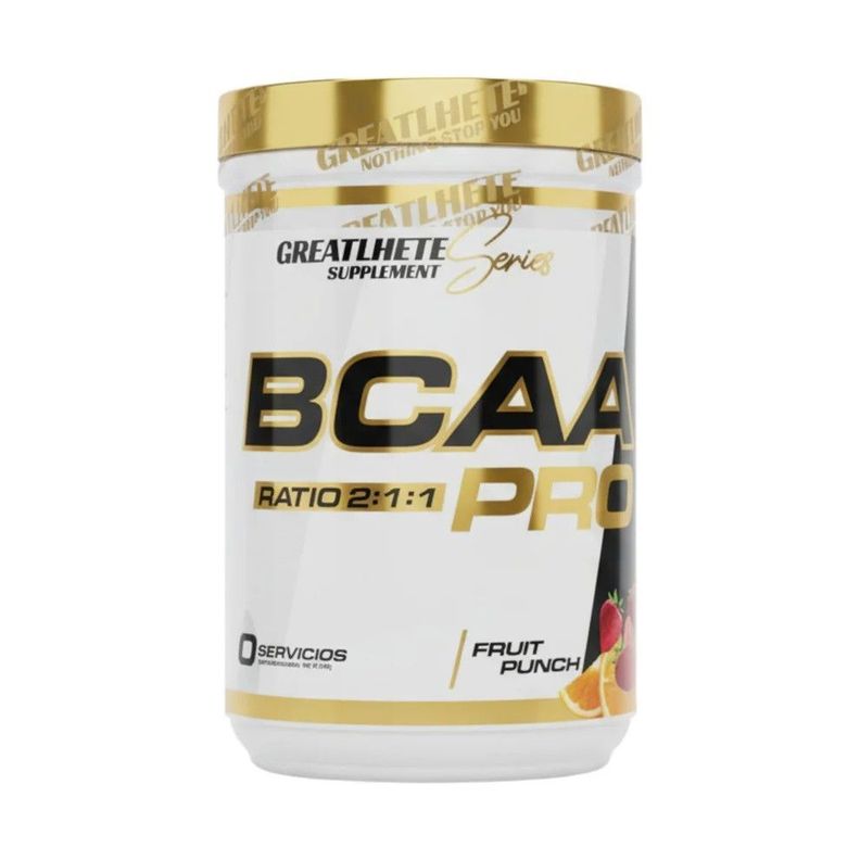 BCAA PRO 2 1 1 40 SERVICIOS FRUIT PUNCH GREATLHETE