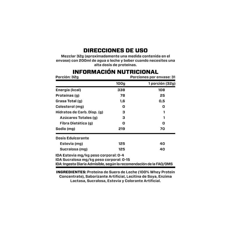 PROTEINA 100% WHEY PROTEIN 1 KILO STRAMBERRIES - BRIAHLABS-1