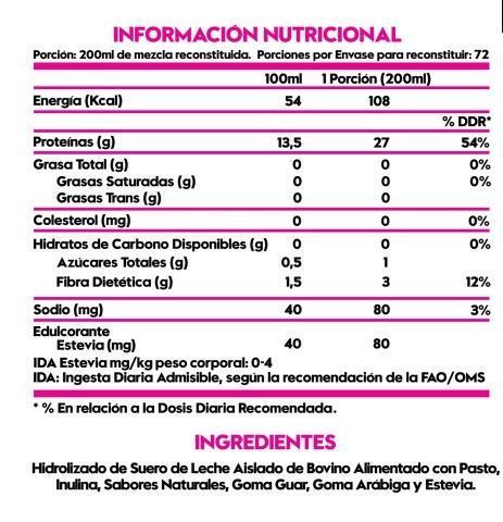 Proteina hidrolizada superior a isolate - 5 libras- Papayas a la crema-1