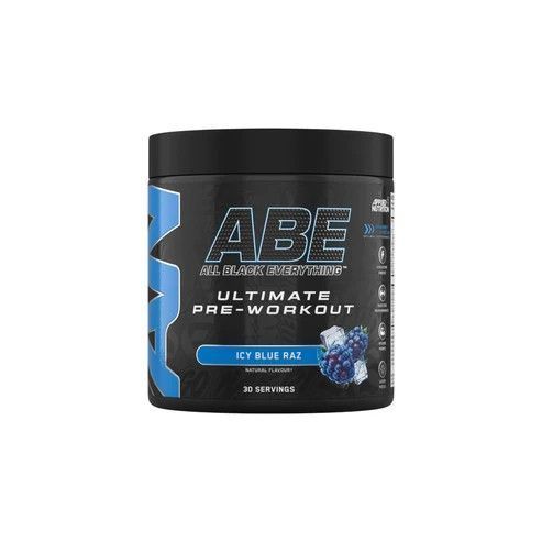 PRE ENTRENO ABE ULTIMATE 200MG CAFEINA 30 SERVICIOS ICY BLUE RAZ- APPLIED NUTRITION