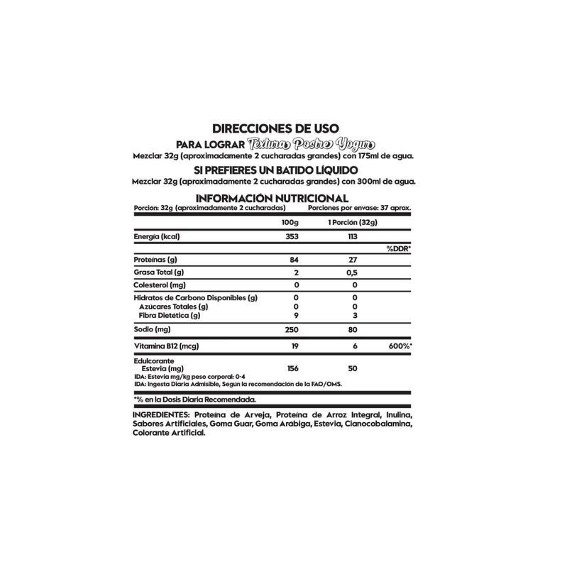PROTEINA VEGANA 2.6LIBRAS 37SV CAPUCCINO COCO - ITALO GROTTINI-2