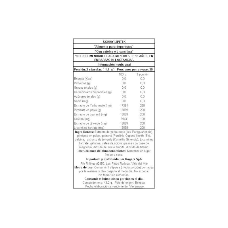 LIPITEK QUEMADOR DE GRASA 60 CAPSULAS - EASY BODY-1