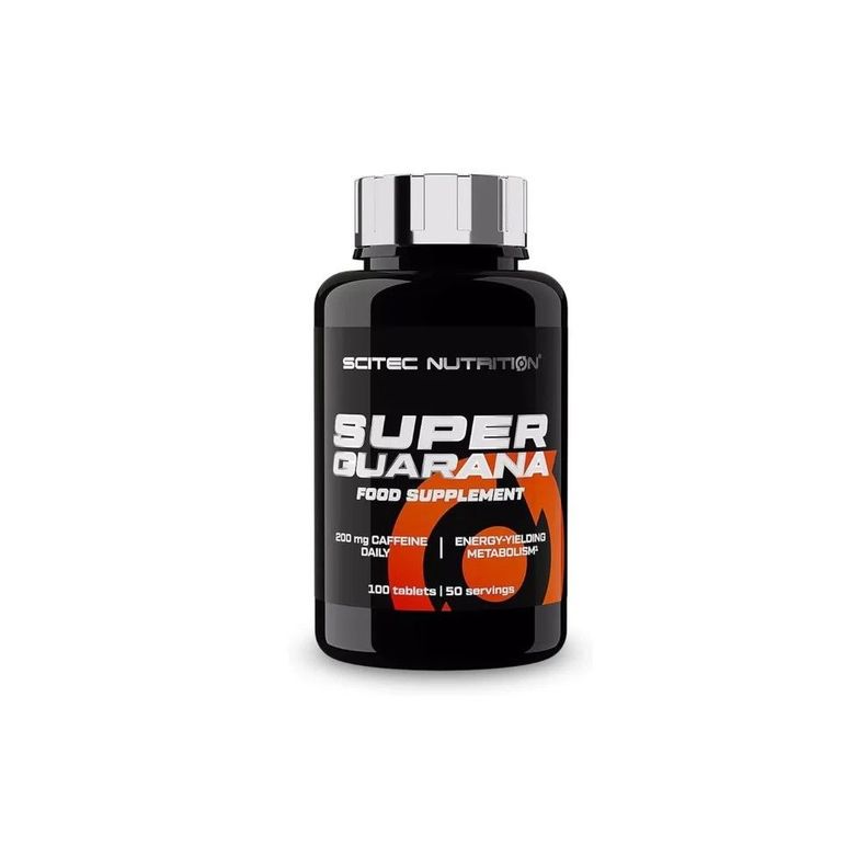 Super guarana 100 tabletas - Scitec