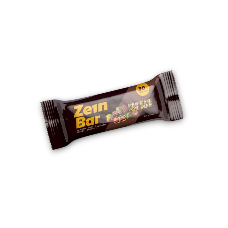 BARRA DE PROTEINA ZEIN BAR CHOCOLATE AVELLANA 100GR - ZEIN-0