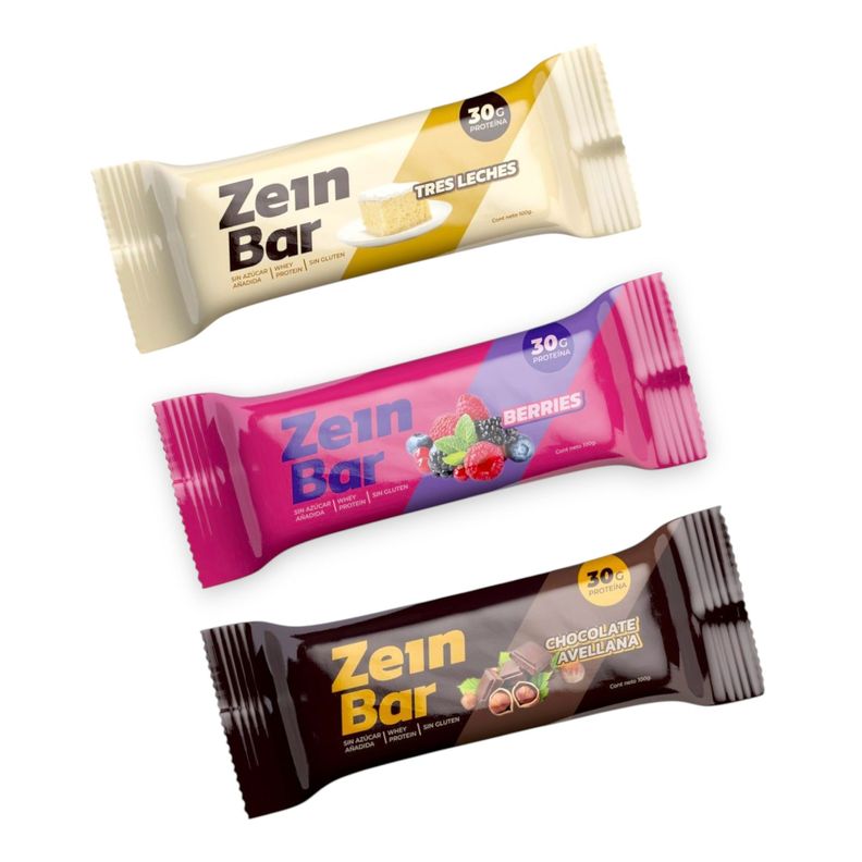 BARRA DE PROTEINA ZEIN BAR CHOCOLATE AVELLANA 100GR - ZEIN-2
