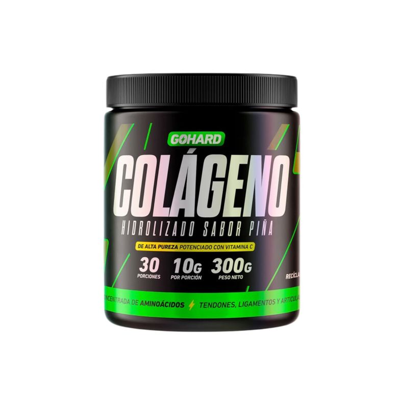 COLAGENO HIDROLIZADO PIÑA 30SV 300GR - GOHARD-0