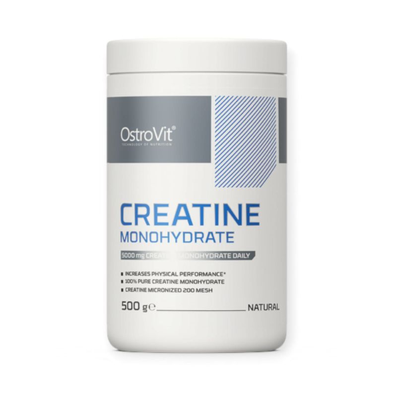 CREATINA MONOHIDRATADA 500GRS SIN SABOR  - OSTROVIT-0