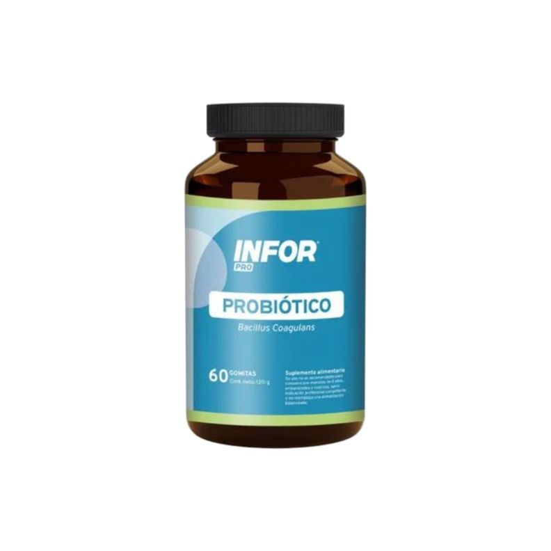 PROBIOTICO BACILLUS COAGULANS 60 GOMITAS - INFOR PRO-0