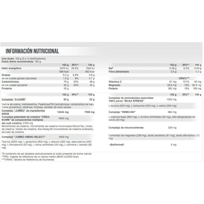 GANADOR DE PESO JUMBO 3520GR - Scitec Nutrition FRUTILLA SCITEC NUTRITION-1