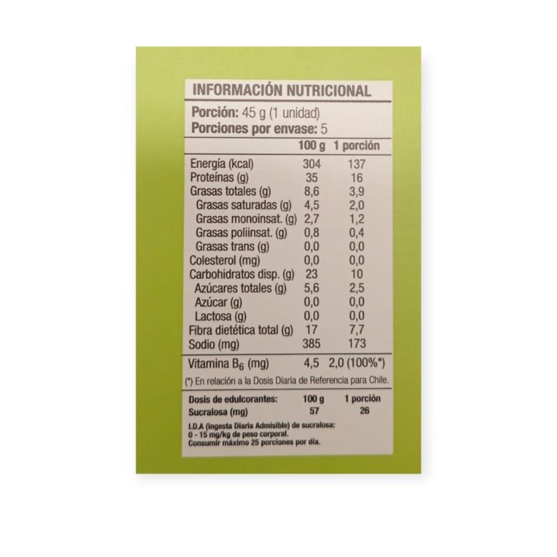 BARRAS DE PROTEINA NOTSNACK LEMON CAKE 45GR 5 UNIDADES - NOTCO-1