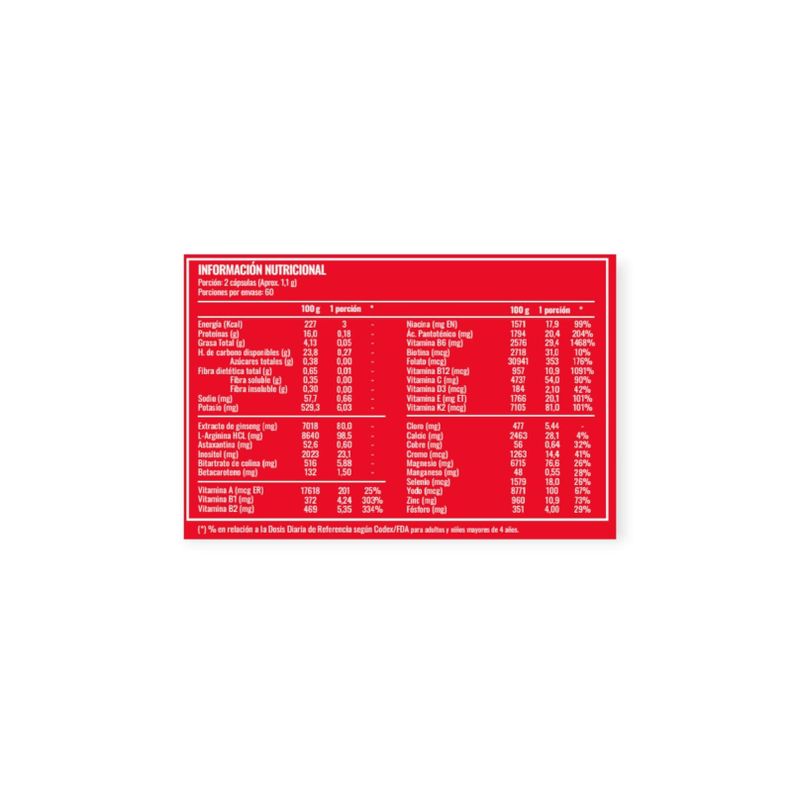 MULTIVITAMINICO FOR MEN 120 CAPSULAS - STRONGEST-1