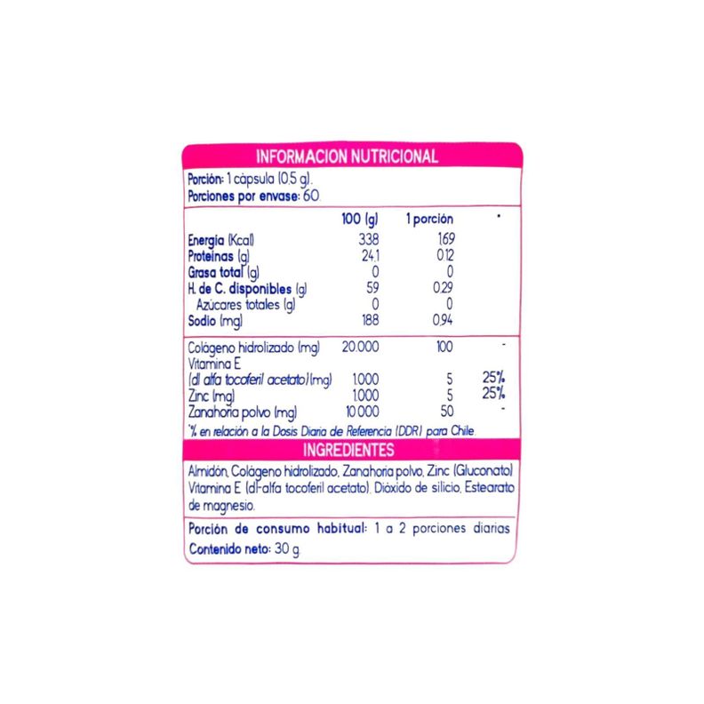 COLAGENO PLUS 60 CAPSULAS - SUPLALIM-1