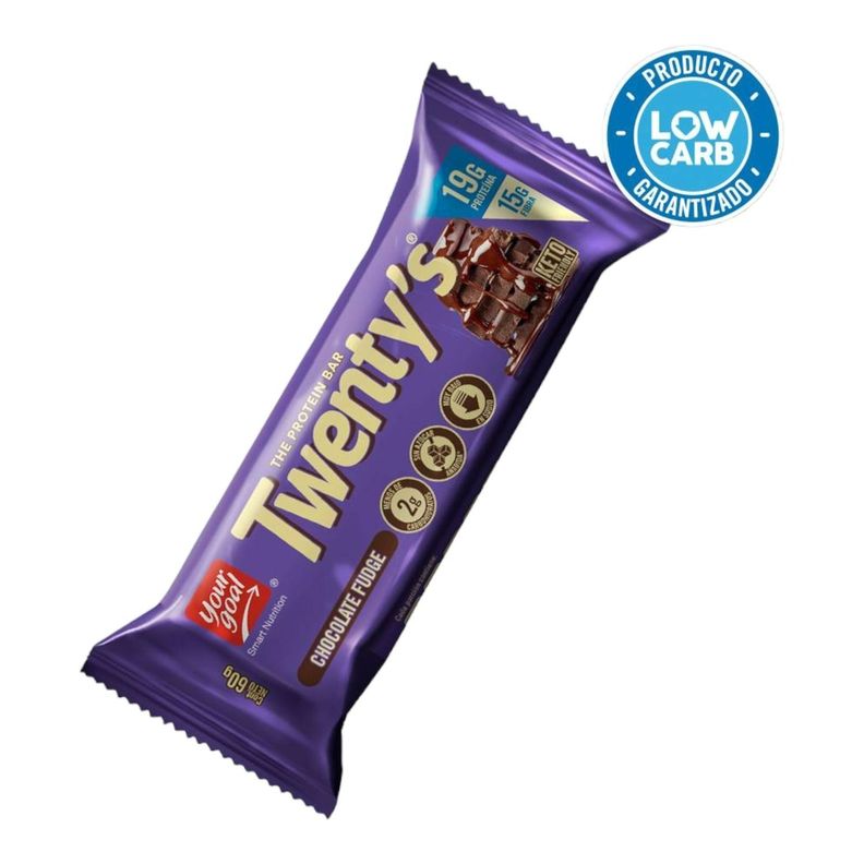 BOX 12 BARRAS TWENTYS CHOCOLATE FUDGE - YOUR GOAL-1