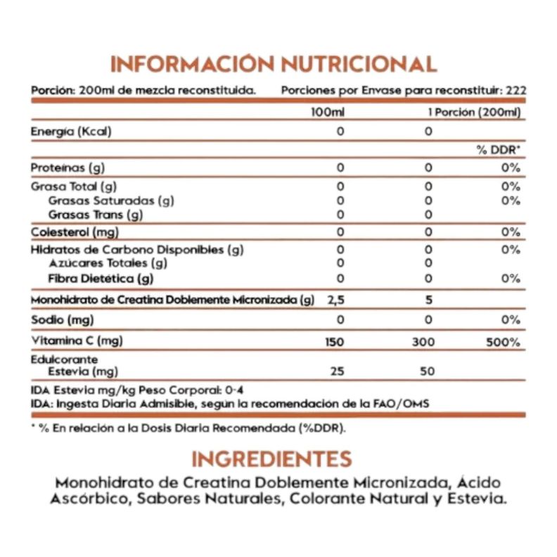 CREATINA MONOHIDRATO 1.2 KG - 222 SV MANGO MARACUYA - ITALO GROTTINI-1