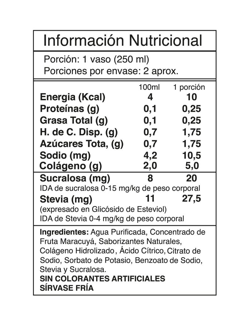AGUA DE FRUTAS + COLAGENO 55OCC MANGO DURAZNO - I LIKE-1
