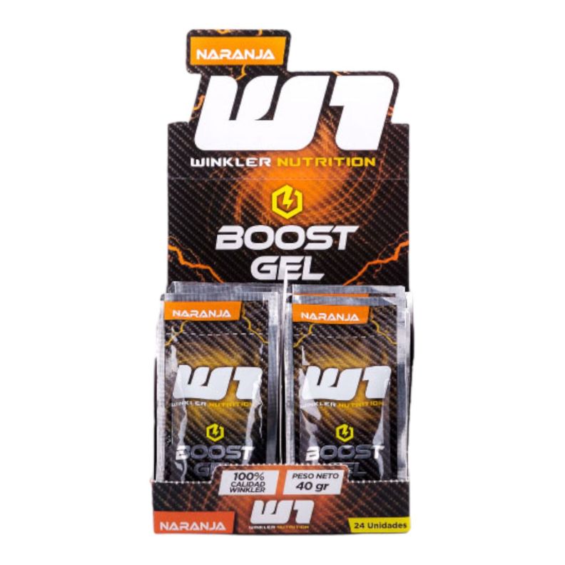 Gel Boost 40mg Caja 24 Unidades - Naranja-0