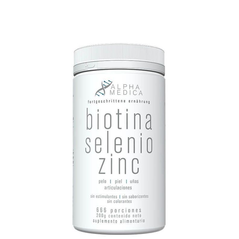 BIOTINA SELENIO ZINC 200GR - ALPHA MEDICA-0