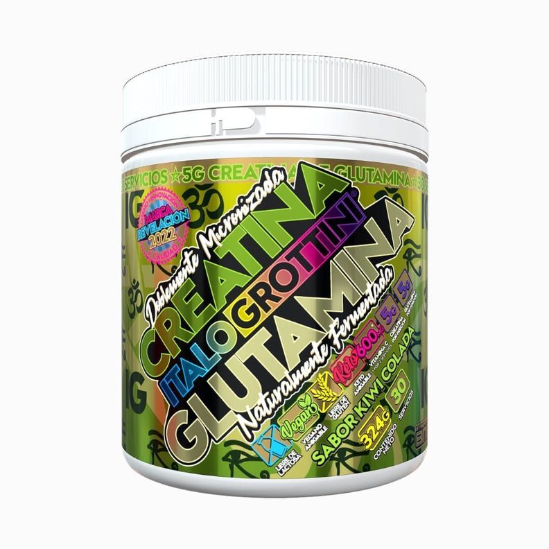 Creatina + Glutamina KIWI COLADA 324g 30sv-0