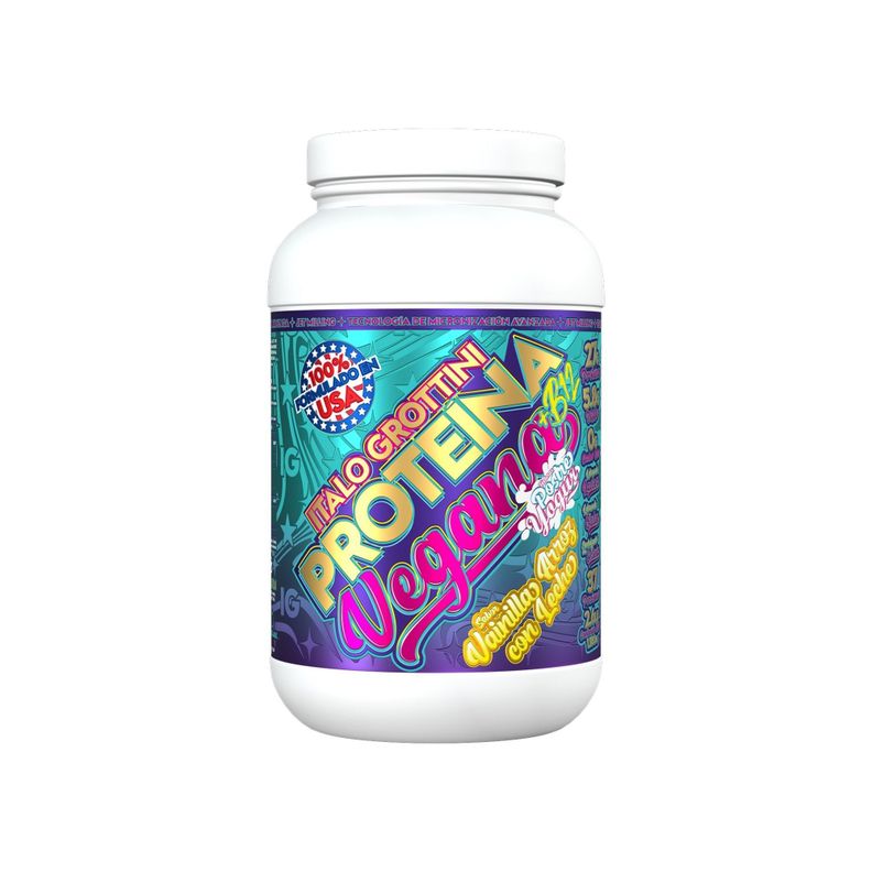 PROTEINA VEGANA 2.6LIBRAS 37SV VAINILLA ARROZ CON LECHE - ITALO GROTTINI-1