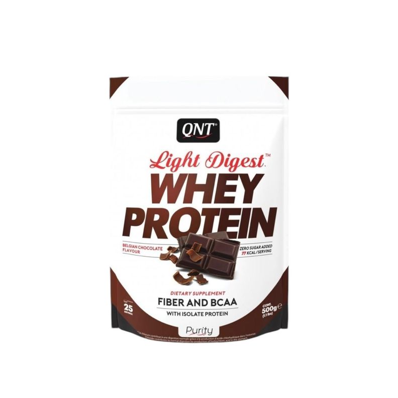 PROTEINA WHEY LIGHT DIGESTY CHOCOLATE BELGA 500GR - QNT-0