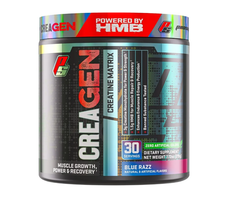 Creagen / Creatina Monohidratada  - 30 Servicios BLUE RAZZ-0