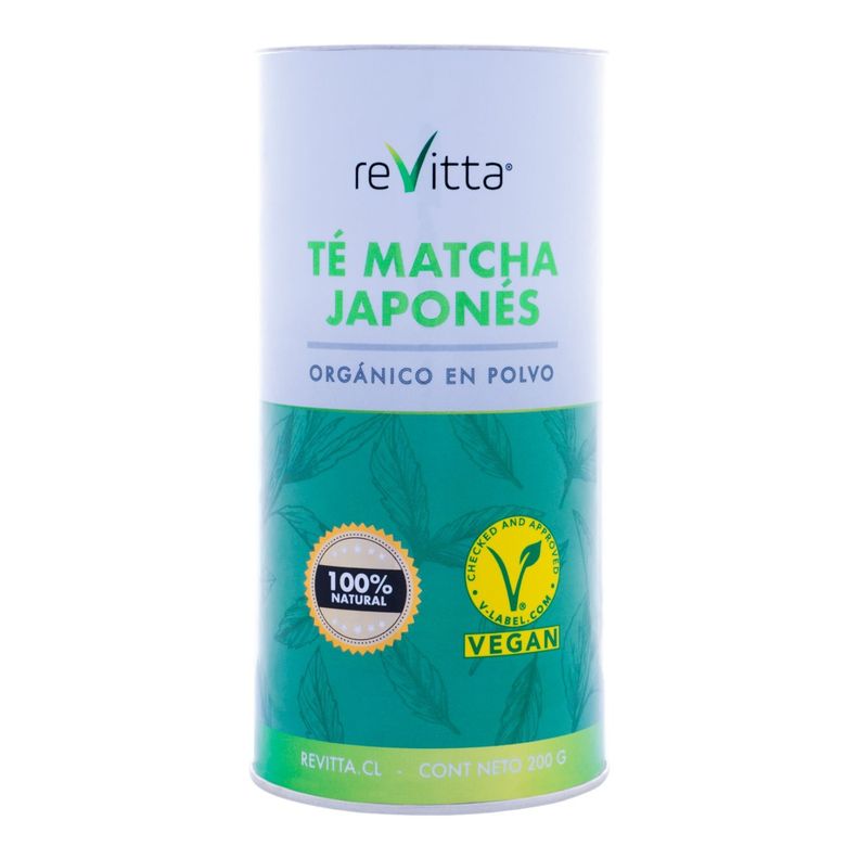 Te Matcha Orgánico Japones Revitta 200 Grs - Revitta-0