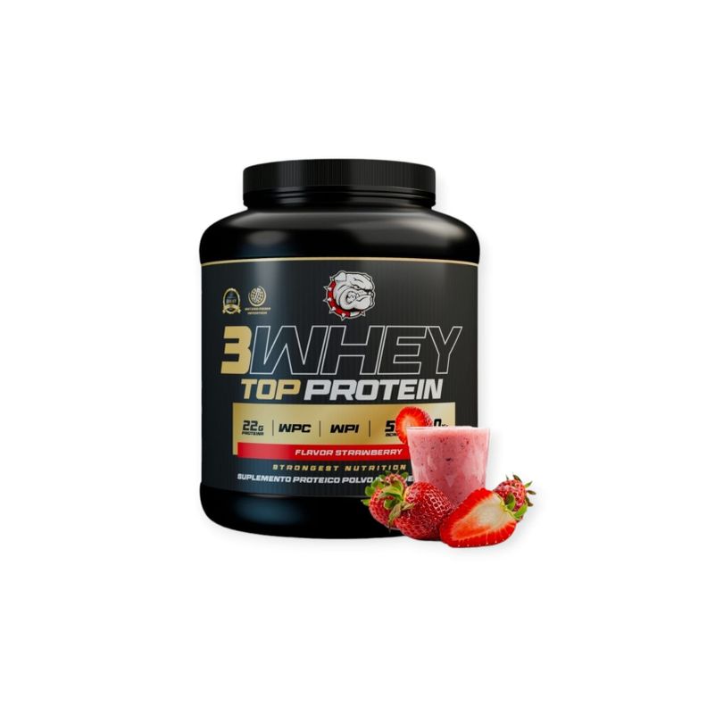 PROTEINA 3 WHEY TOP PROTEIN 2KG STRAMBERRY - STRONGEST-0