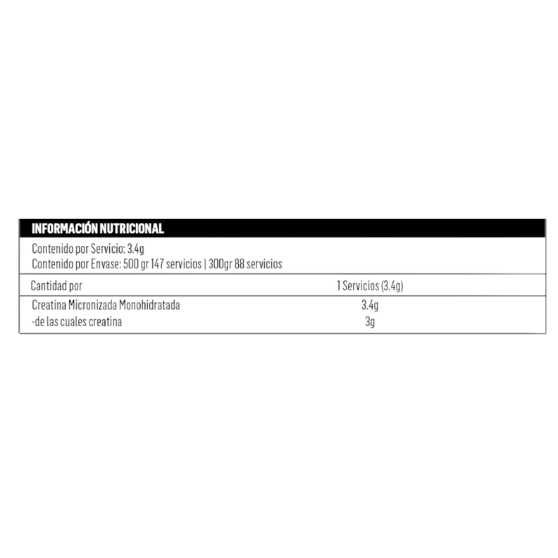 CREATINA MONOHIDRATADA  88 SERVICIOS 300GR - BIOTECHUSA-1