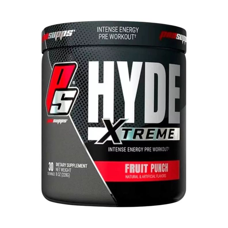PRE ENTRENO HYDE XTREME FRUIT PUNCH 30 SV 270GR - PROSUPPS-0