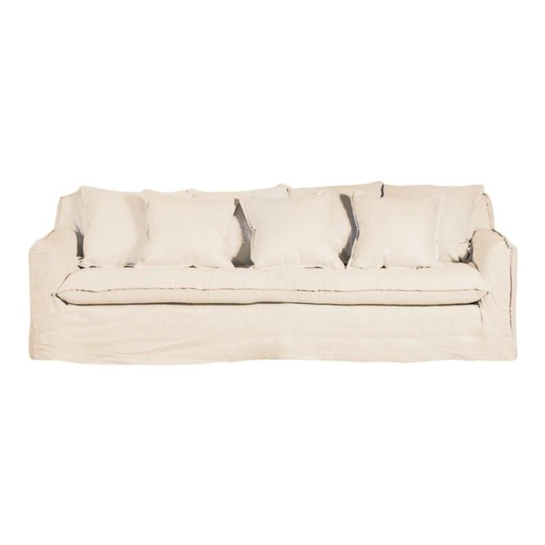 Sofa Gema 2,0 Mts Beige con funda-0