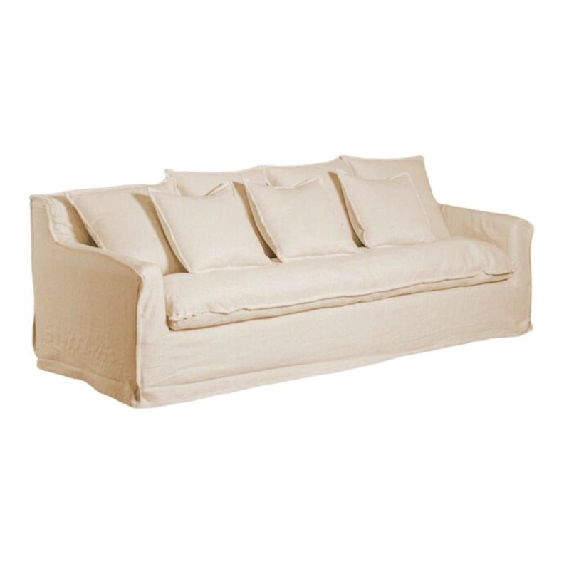 Sofa Gema 2,0 Mts Beige con funda-1
