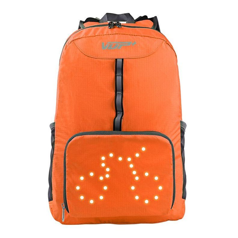 Mochilas para ciclistas con luces led-0