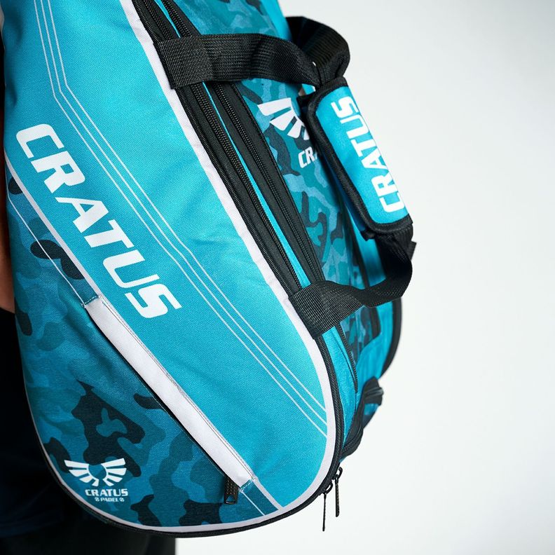 BOLSO PÁDEL - PALETERO MOCHILA CRATUS - BLUE MILITAR-2