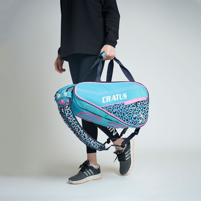 Pádel Pack: Pala Militar y Bolso Blue Print-3