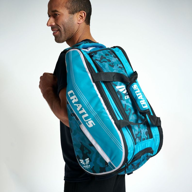 Pádel Pack: Pala y Bolso Blue Militar-3