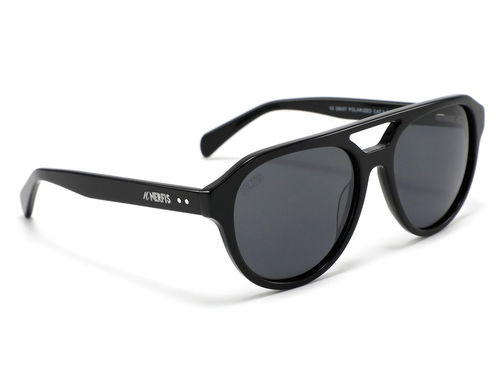 Anteojos de sol Cooper Eco Acetato Black Nerfis-0
