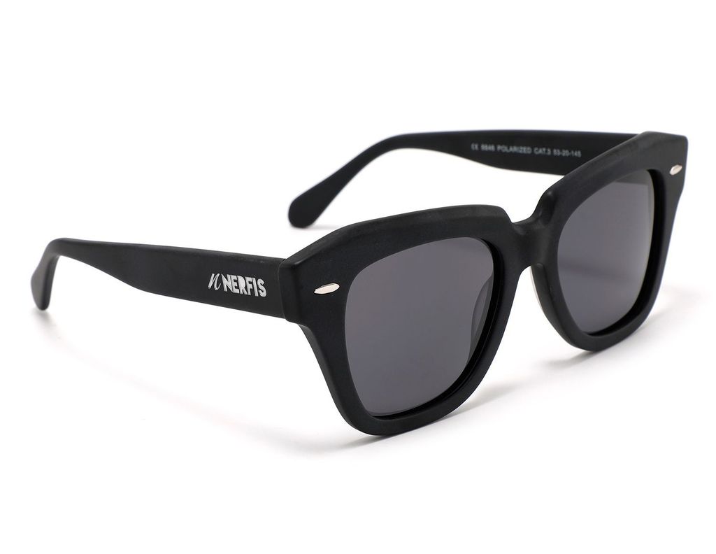 Anteojos de sol Bennet Eco Acetato Black Nerfis-0