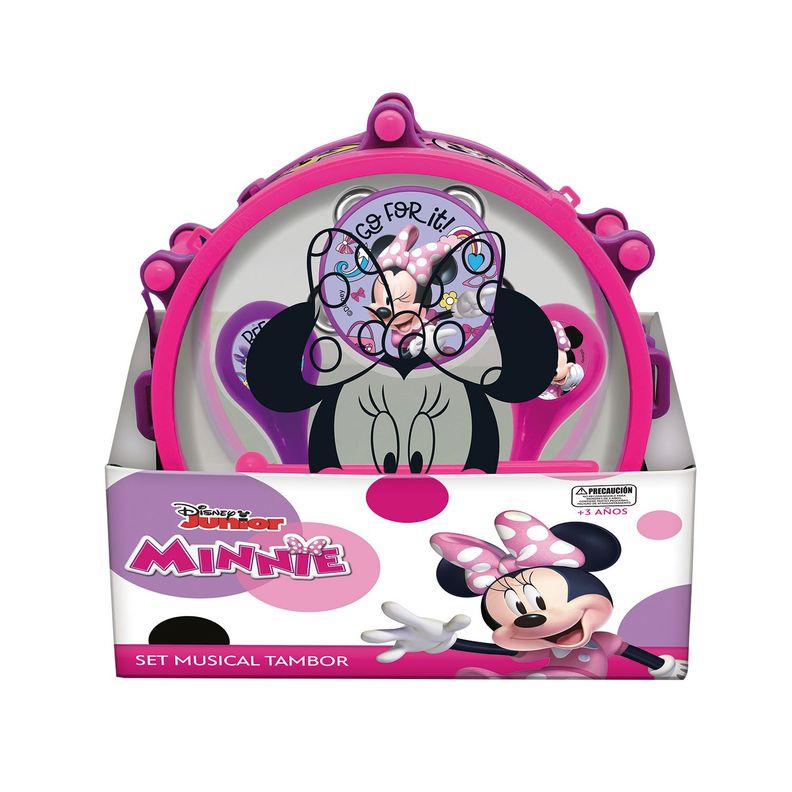 Set Musical En Tambor Minnie Disney Pronobel-0