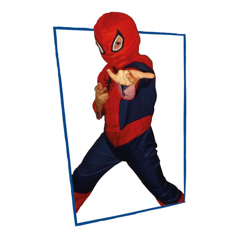 Disfraz Basico Spiderman Marvel Pronobel-1
