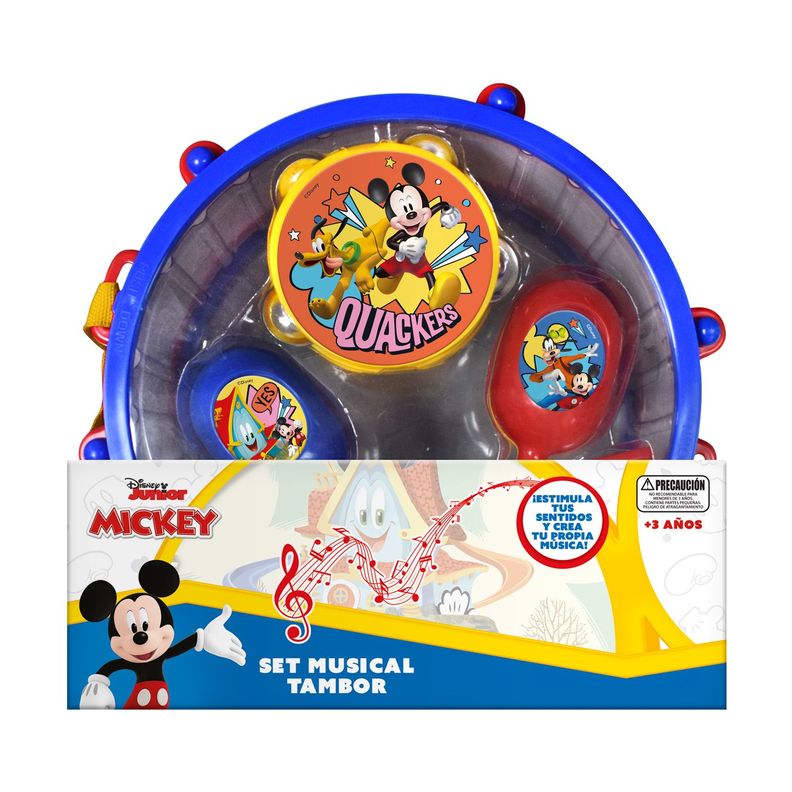 Set Musical En Tambor Mickey Disney Pronobel-0