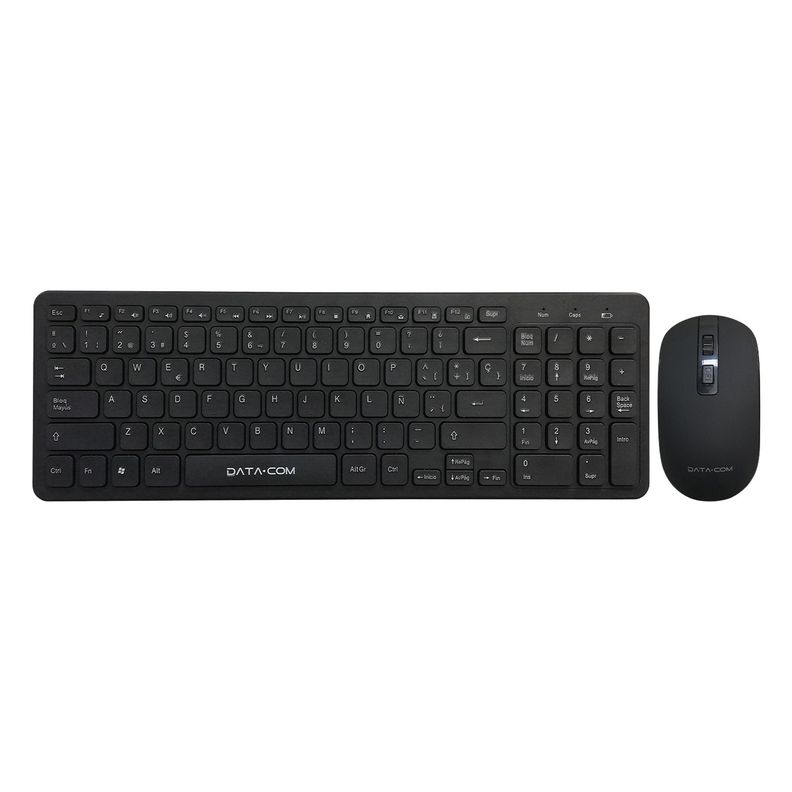 Kit Teclado Mouse Inalámbrico 2,4gh Datacom Pronobel-0