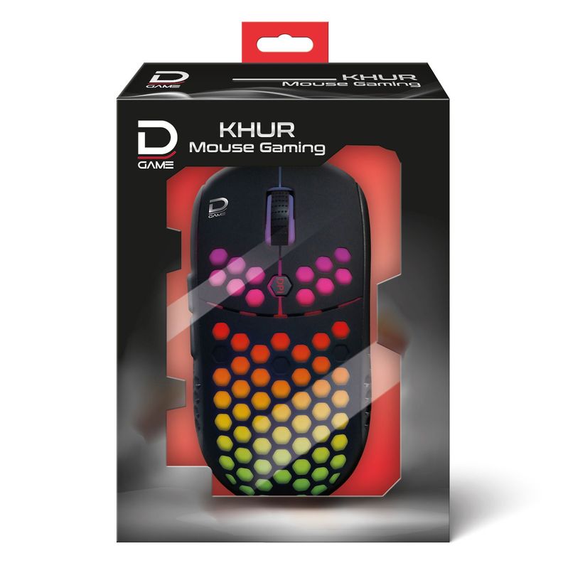 Mouse Gamer 1000-4800 DPI Khur Dgame Datacom Pronobel-1