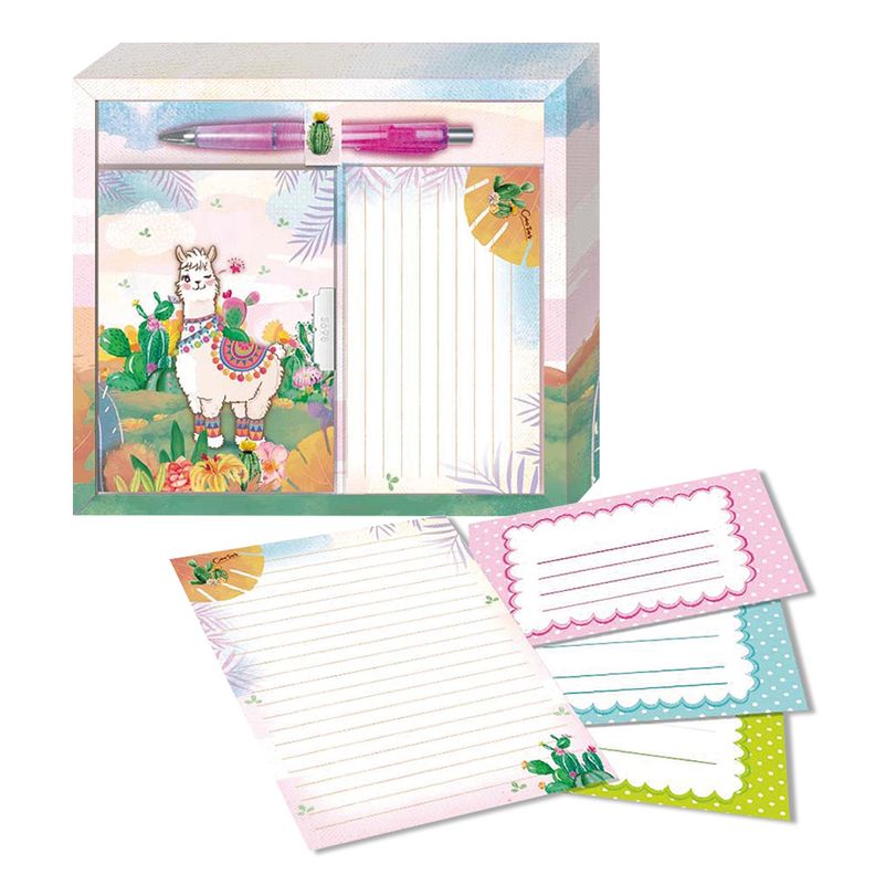 Set Diario, Lapiz, Sobres y Esquelas 23x20 cm Nobel Gift-0