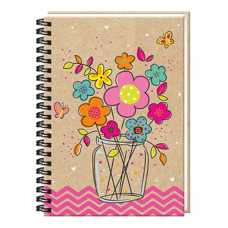 Libreta Spiral 21x15 cm Nobel Gift-0