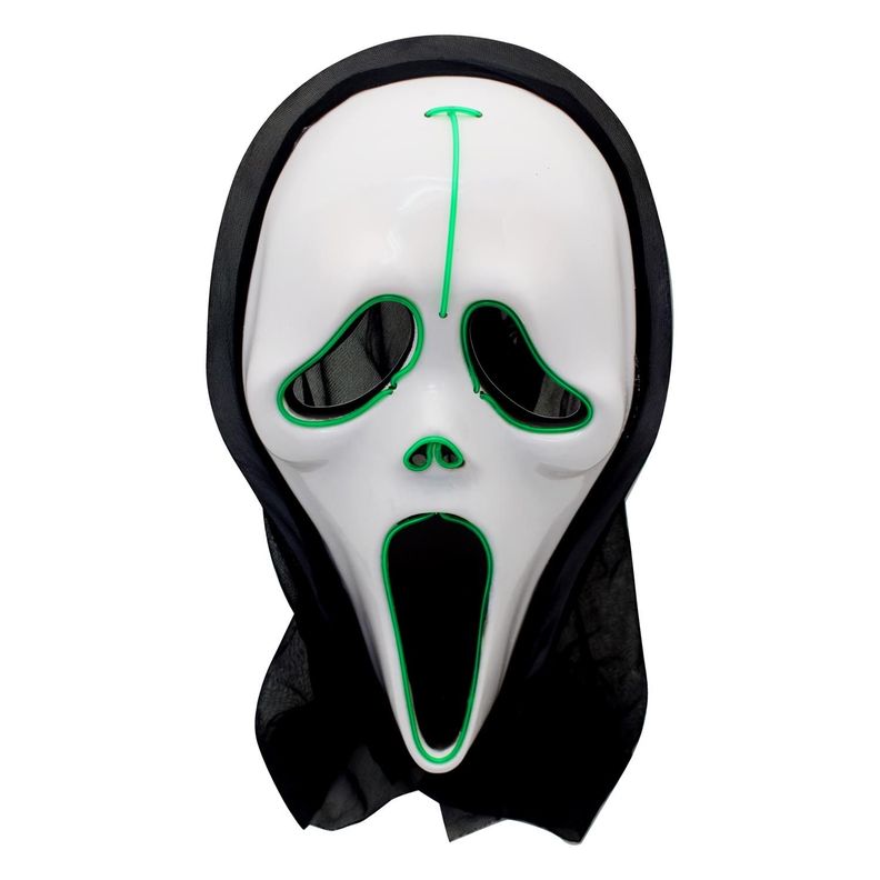 Mascara Led Colores Halloween Big Party-0